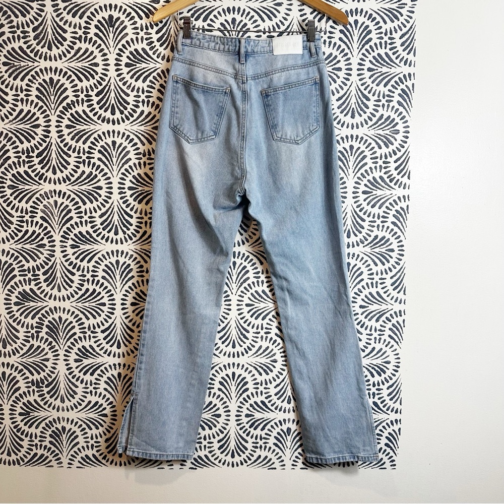 Missguided Distressed Leg Split Cuff Straight Leg… - image 3